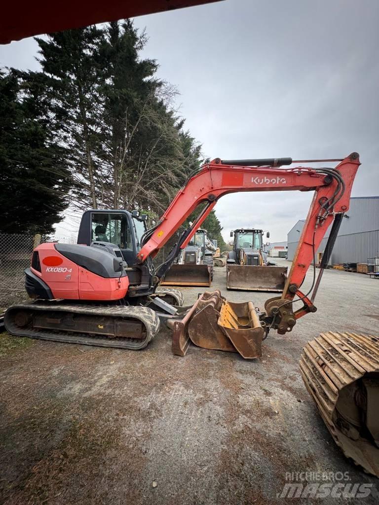 Kubota KX 80-4 A2 Midi ekskavatörler 7 - 12 t