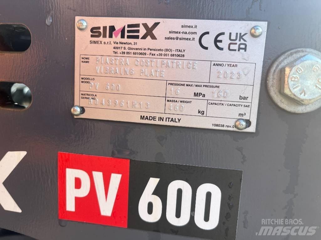 Simex PV600 Diger parçalar