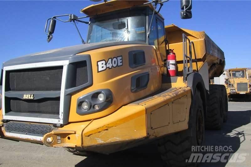 Bell B40E Belden kirma kaya kamyonu
