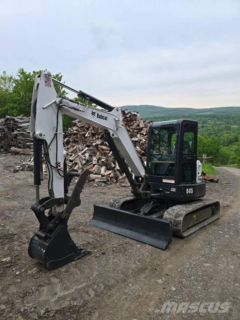 Bobcat E 45 Mini ekskavatörler, 7 tona dek