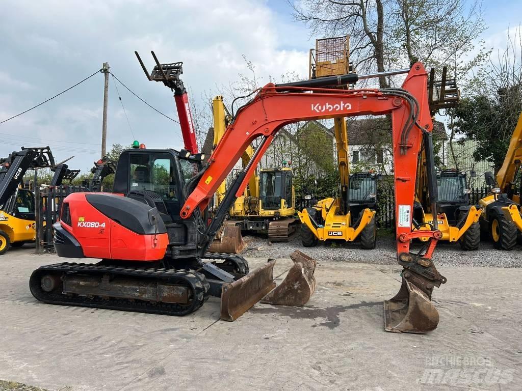 Kubota KX 80-4 Midi ekskavatörler 7 - 12 t