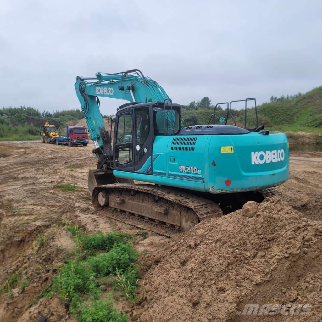 Kobelco SK 210 LC Paletli ekskavatörler