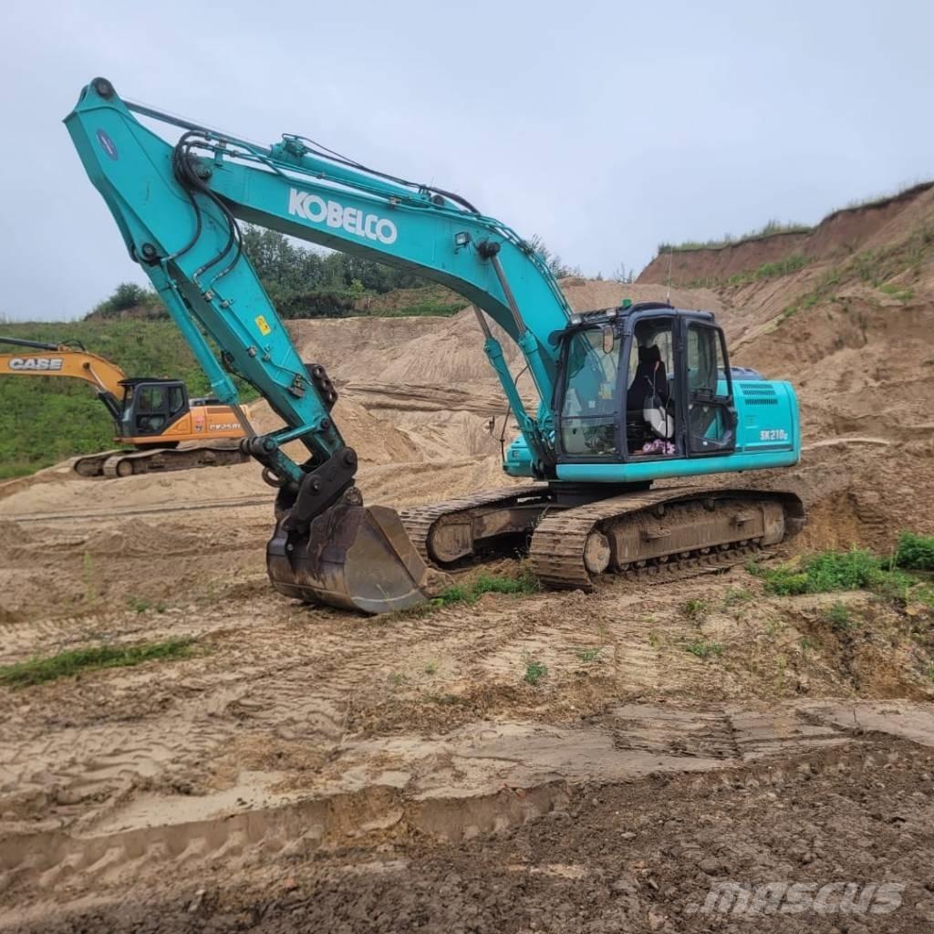 Kobelco SK 210 LC Paletli ekskavatörler