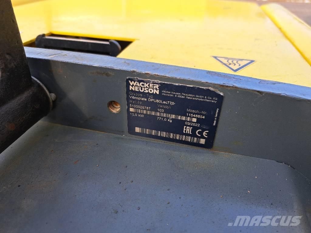 Wacker Neuson DPU 80 Kompaktörler