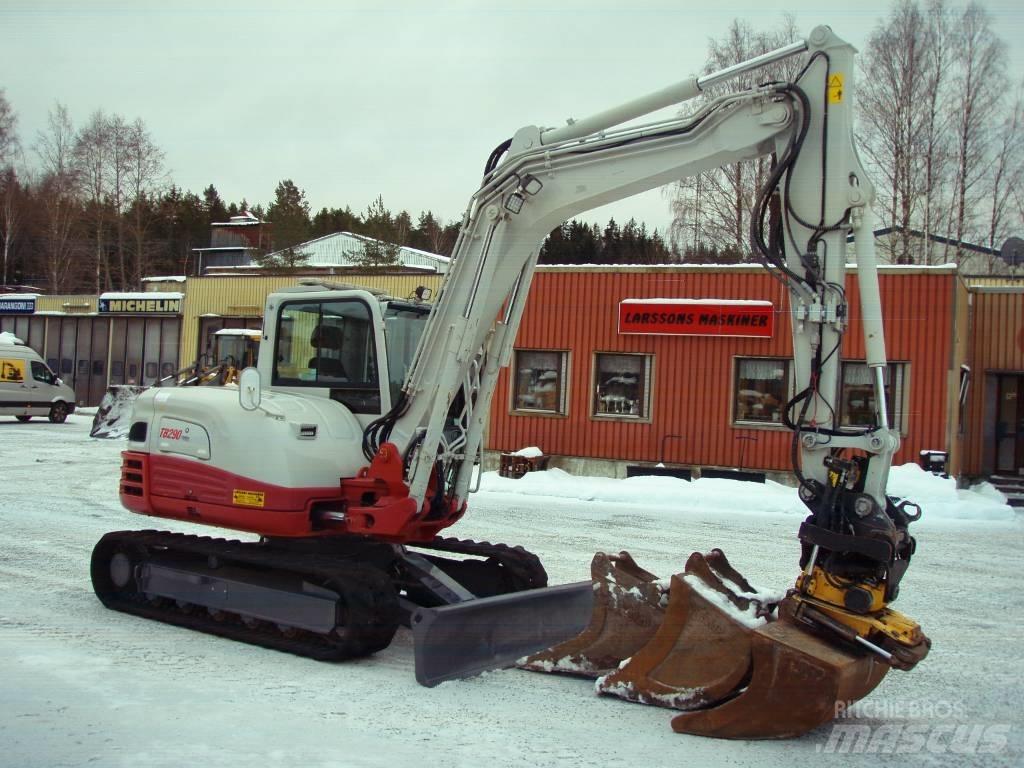 Takeuchi TB 290 Midi ekskavatörler 7 - 12 t