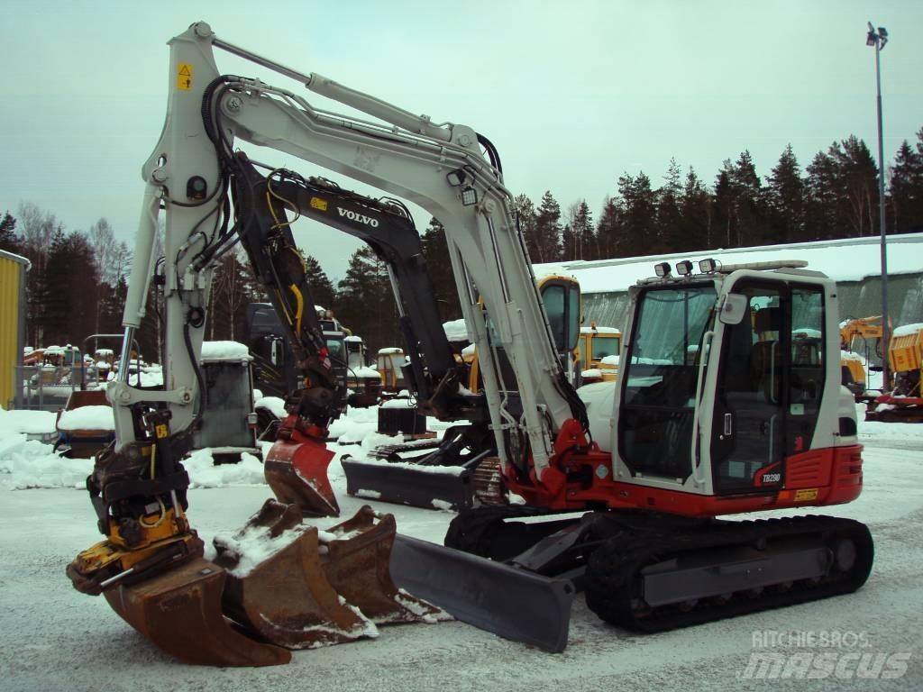 Takeuchi TB 290 Midi ekskavatörler 7 - 12 t