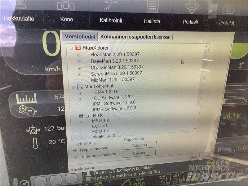 Komatsu 911 Biçerdöverler