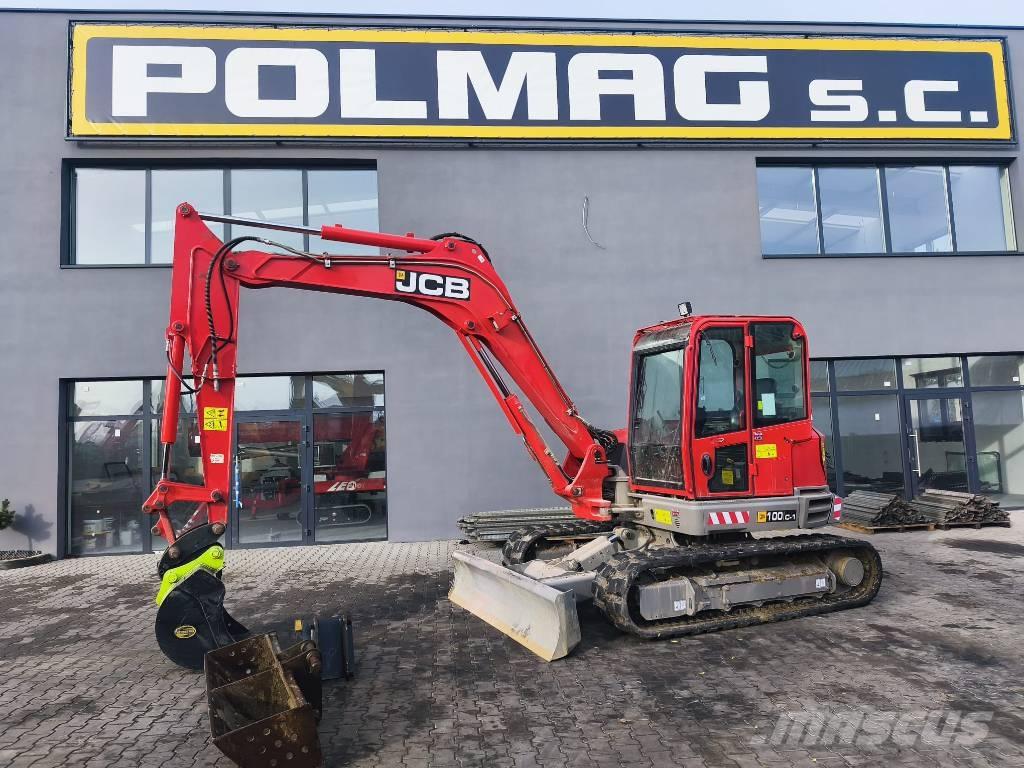 JCB 100 C Midi ekskavatörler 7 - 12 t