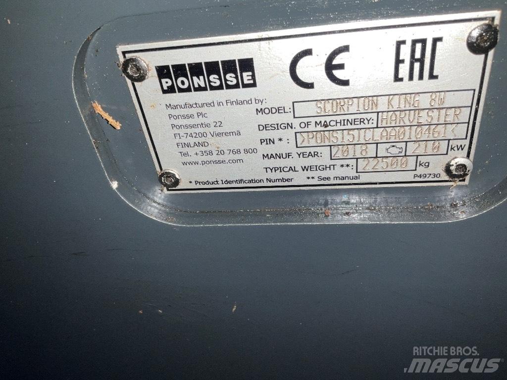 Ponsse Scorpion King Biçerdöverler