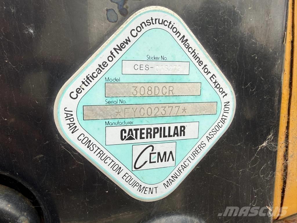 CAT 308 D CR Paletli ekskavatörler