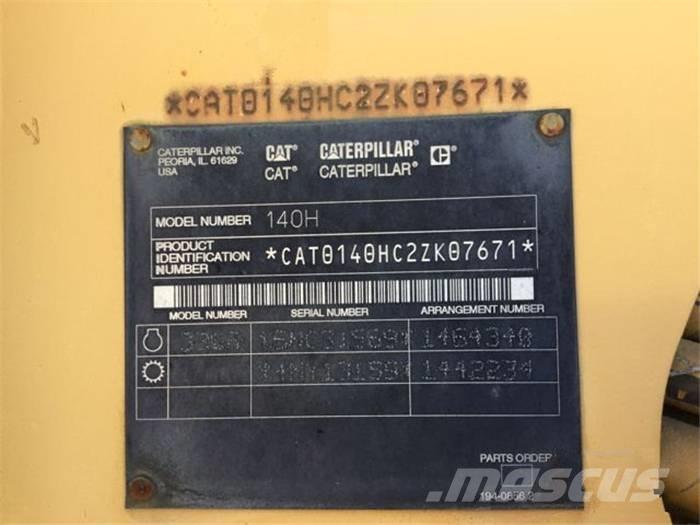 CAT 140 H Greyderler