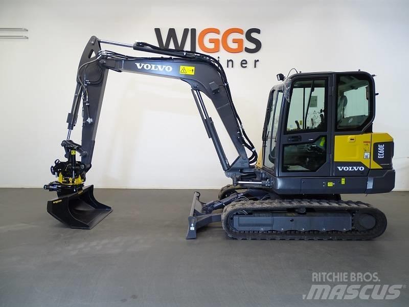 Volvo EC60E Mini ekskavatörler, 7 tona dek