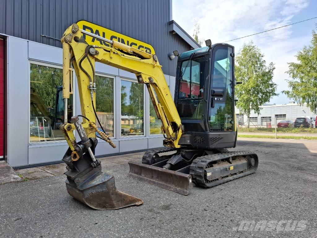 Yanmar ViO25 Mini ekskavatörler, 7 tona dek