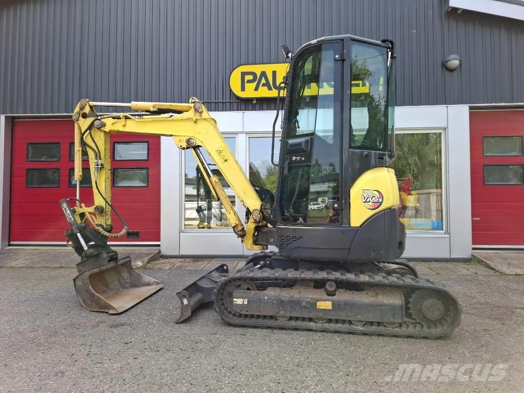 Yanmar ViO25 Mini ekskavatörler, 7 tona dek