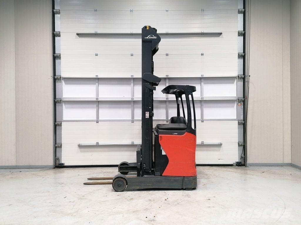 Linde R14-01 Reach truck - depo içi istif araçları