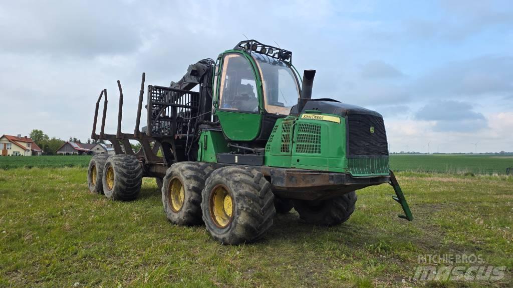 John Deere 1210 E Tomruk yükleyici traktörler