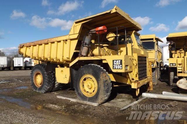CAT 769 C Belden kirma kaya kamyonu