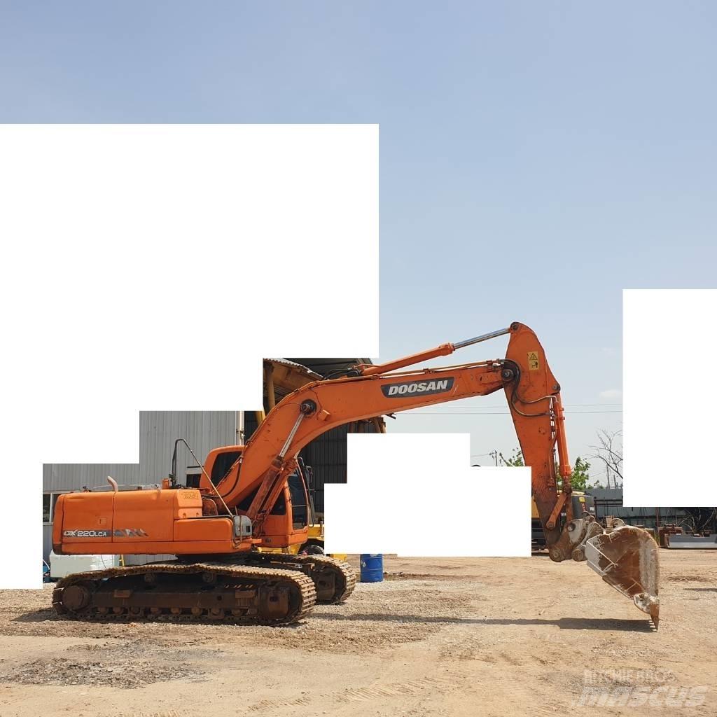 Doosan DX 220 LCA Paletli ekskavatörler