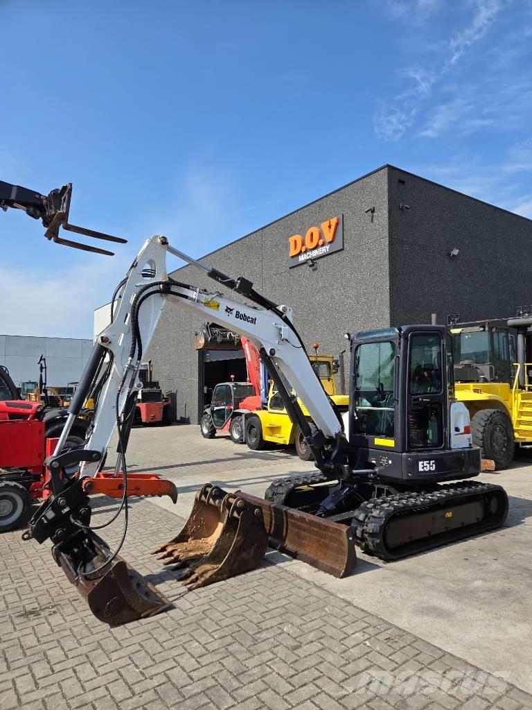 Bobcat E 55 Mini ekskavatörler, 7 tona dek