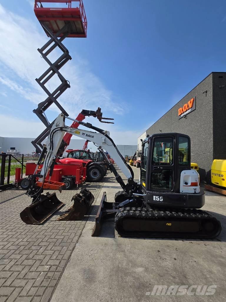 Bobcat E 55 Mini ekskavatörler, 7 tona dek