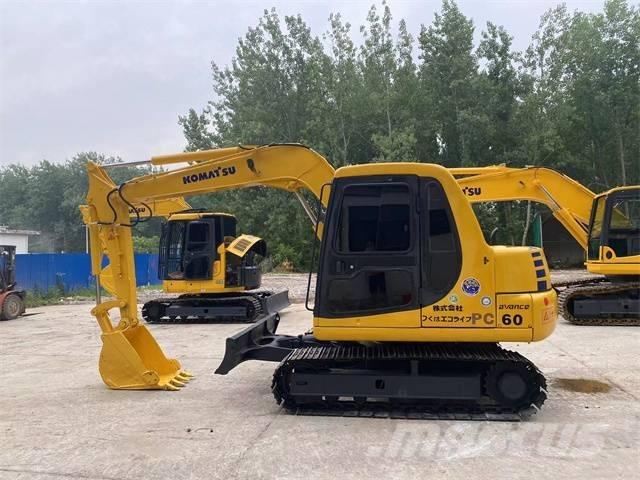 Komatsu PC 60-7 Paletli ekskavatörler