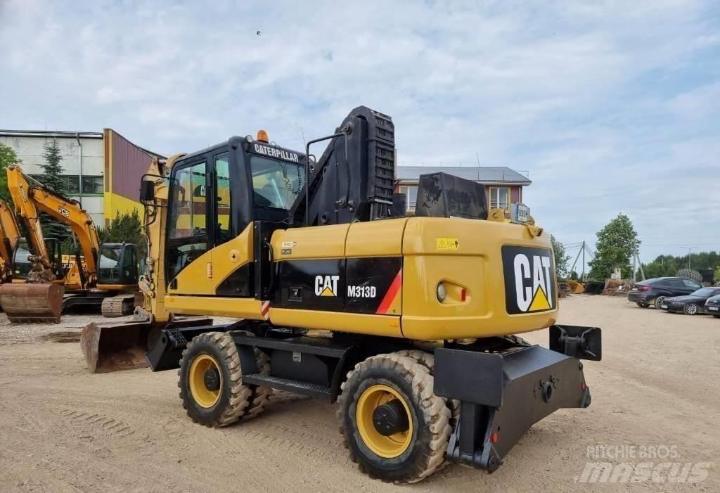 CAT M313 D Lastik tekerli ekskavatörler