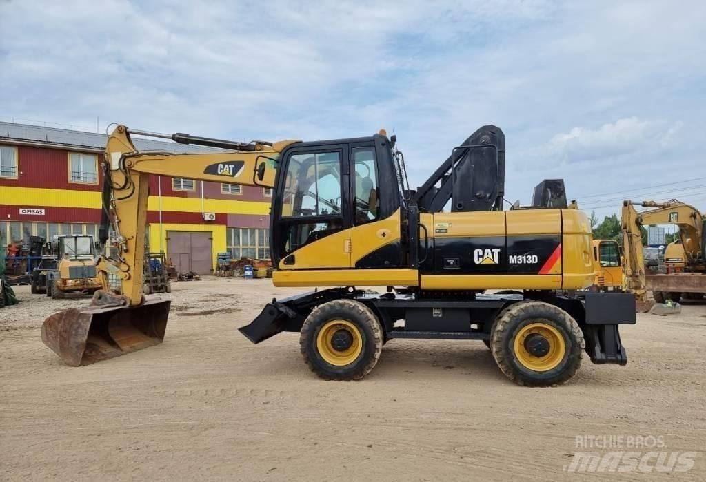 CAT M313 D Lastik tekerli ekskavatörler