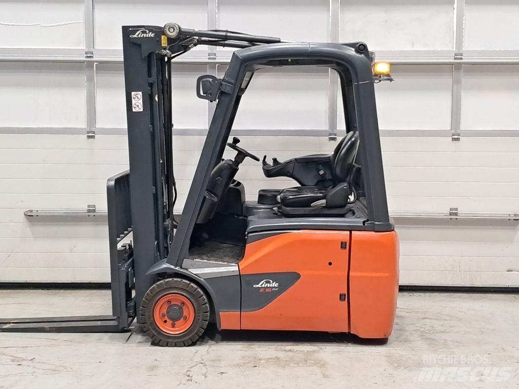 Linde E16C-02 Elektrikli forkliftler