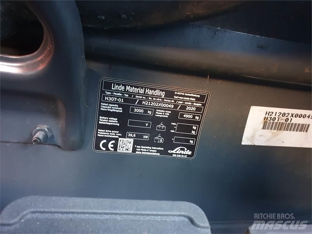 Linde H30T LPG'li forkliftler
