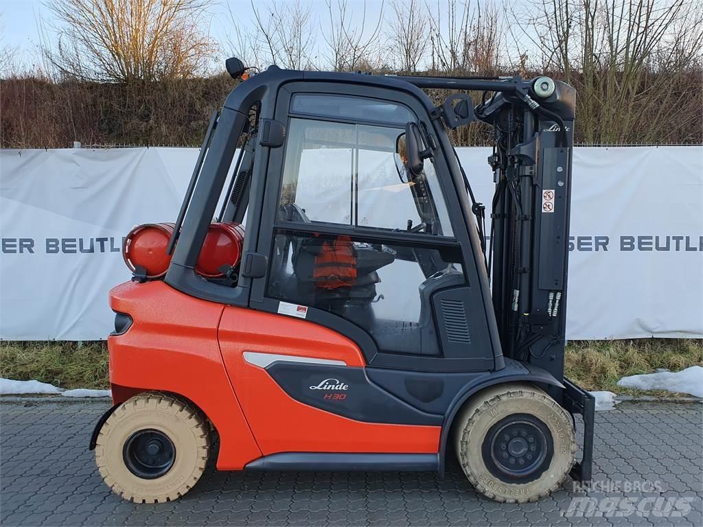Linde H30T LPG'li forkliftler