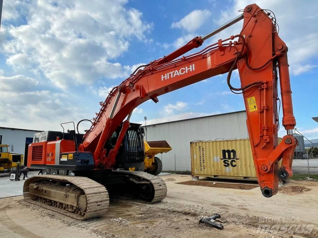 Hitachi ZX470LCH-3 Paletli ekskavatörler