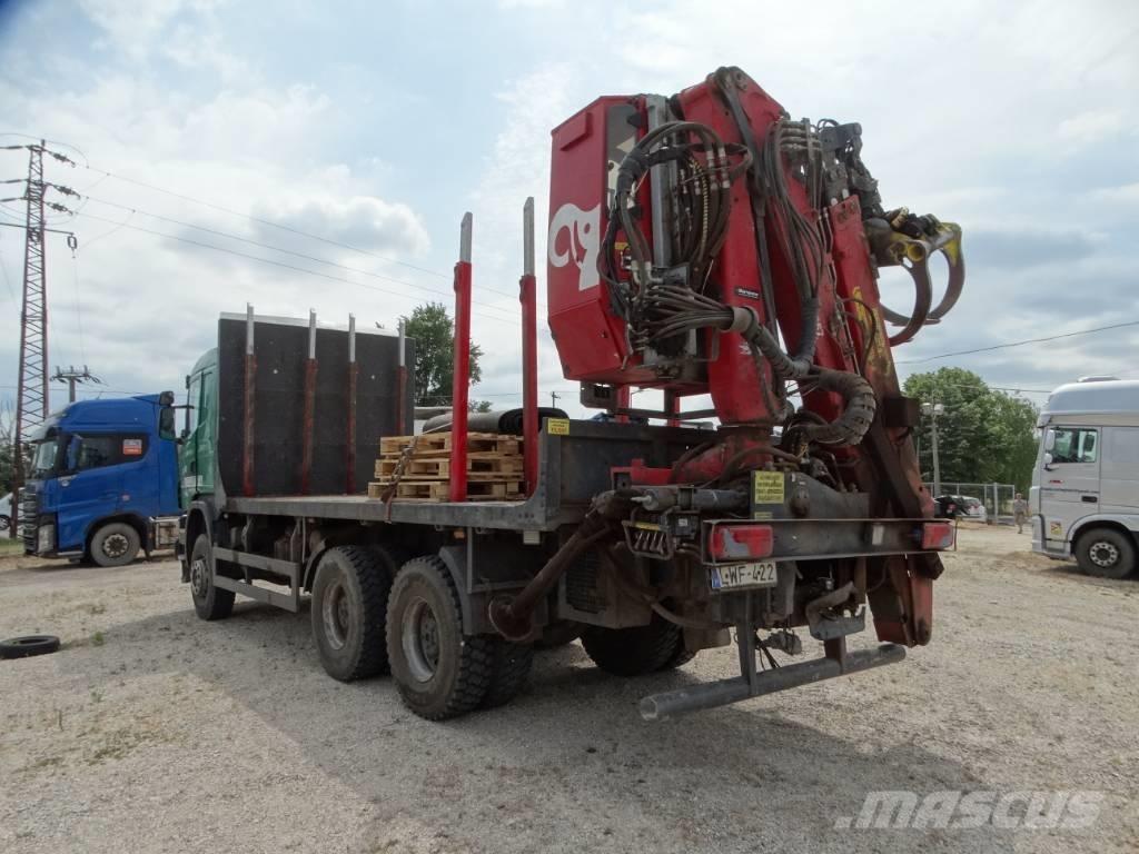 Scania G400 Araç üzeri vinçler
