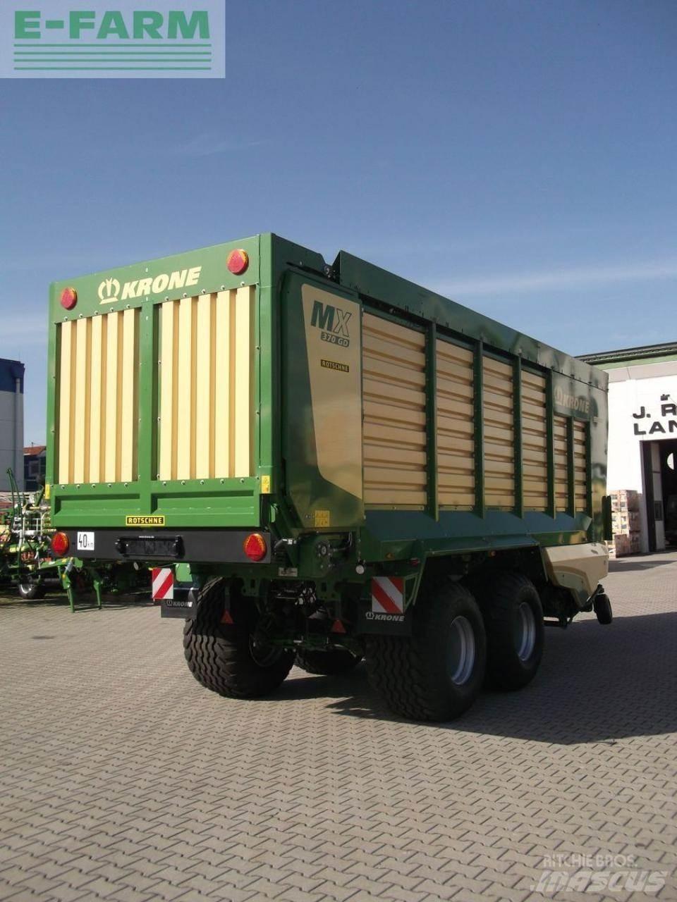 Krone mx 370 gd Hububat/Silaj Römorkları