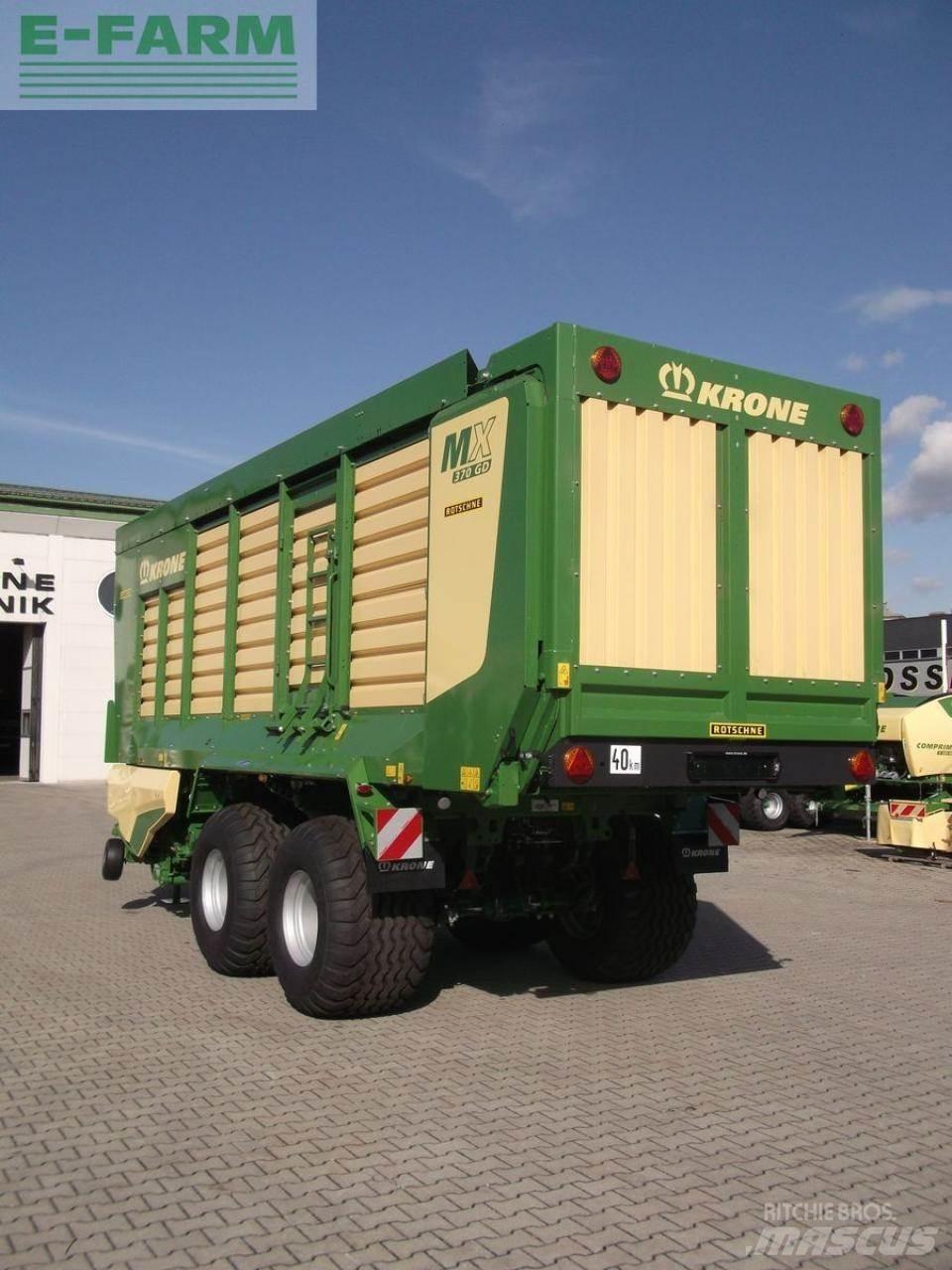 Krone mx 370 gd Hububat/Silaj Römorkları