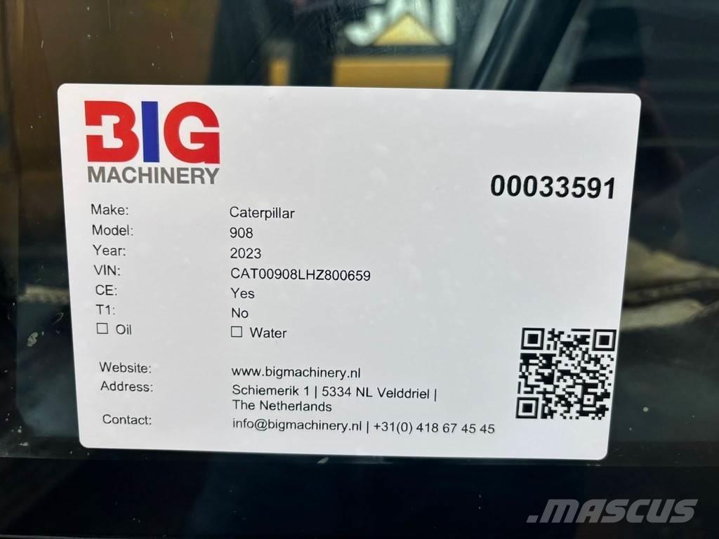 CAT 908 Tekerlekli yükleyiciler