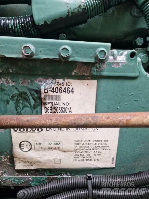 Volvo D6B220 EC09 Motorlar