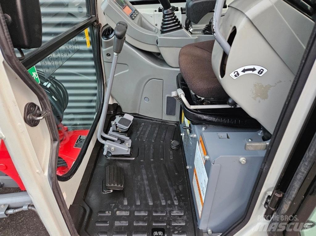 Takeuchi TB 225 Mini ekskavatörler, 7 tona dek