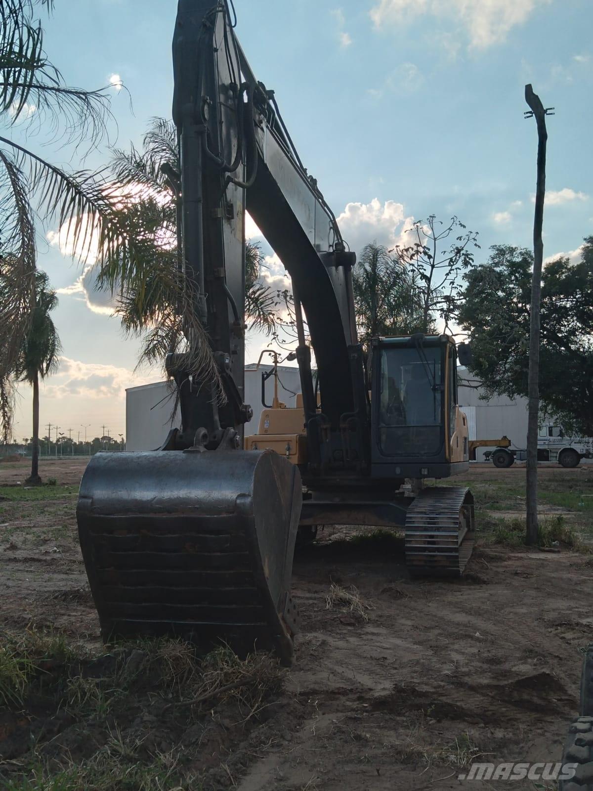 Volvo EC 250 D L Paletli ekskavatörler