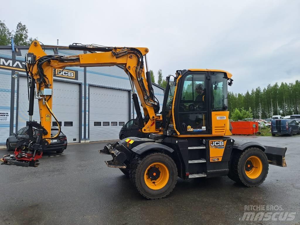 JCB Hydradig 110 W Lastik tekerli ekskavatörler