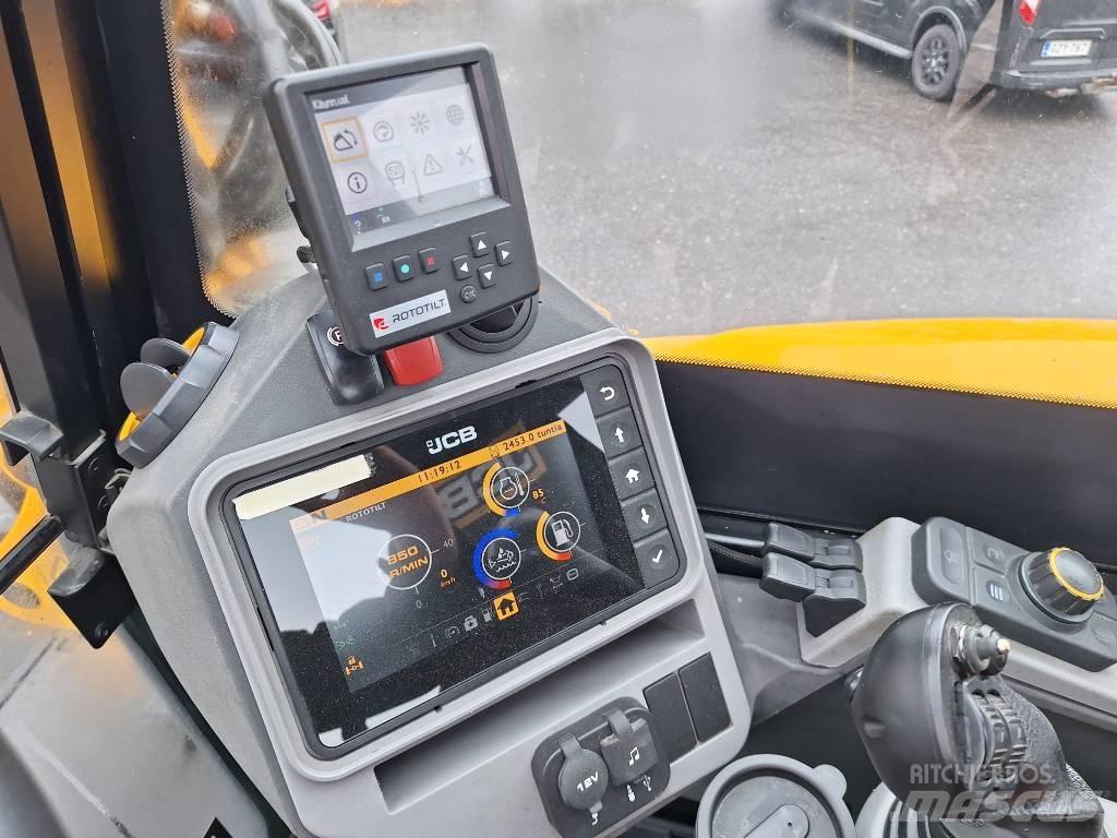 JCB Hydradig 110 W Lastik tekerli ekskavatörler