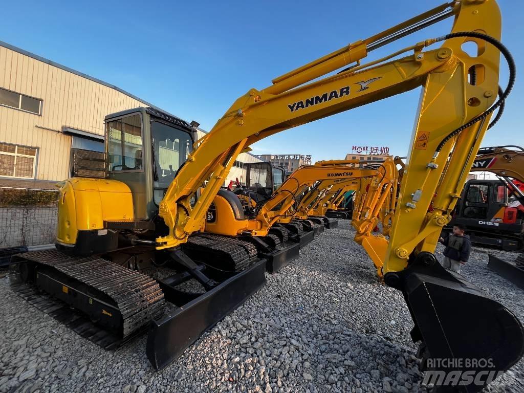 Yanmar Vio 55 Mini ekskavatörler, 7 tona dek
