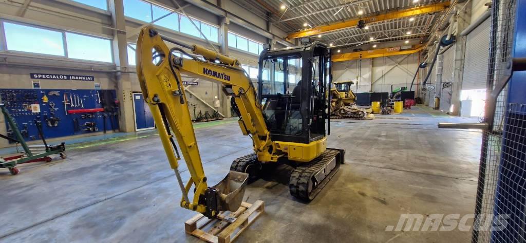 Komatsu PC 26 MR Mini ekskavatörler, 7 tona dek