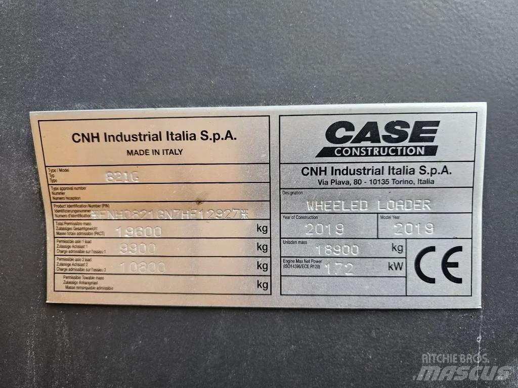 CASE 821G Tekerlekli yükleyiciler