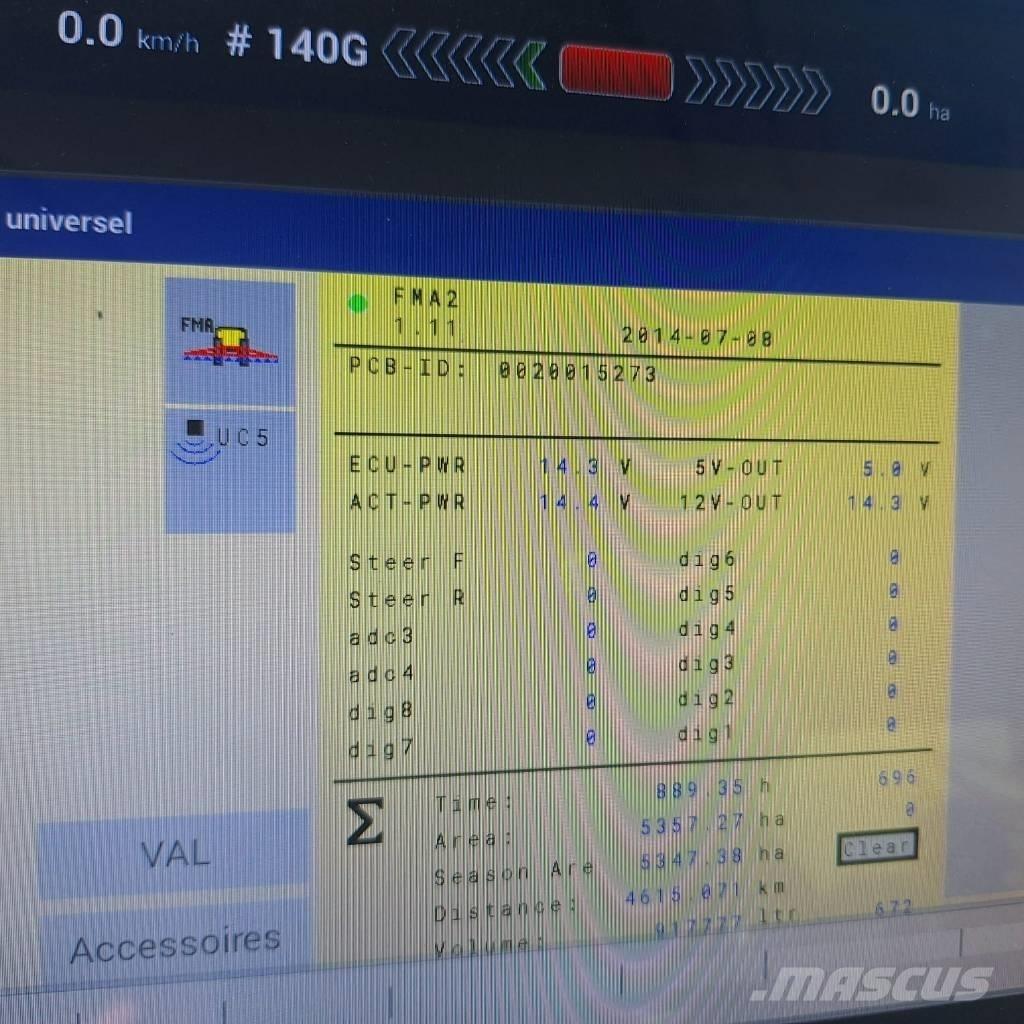 Vicon IXTER B 18 Monte edilebilir pülverizatörler