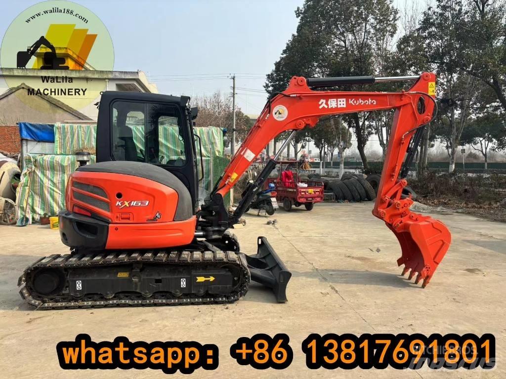 Kubota KX 163-5 Mini ekskavatörler, 7 tona dek