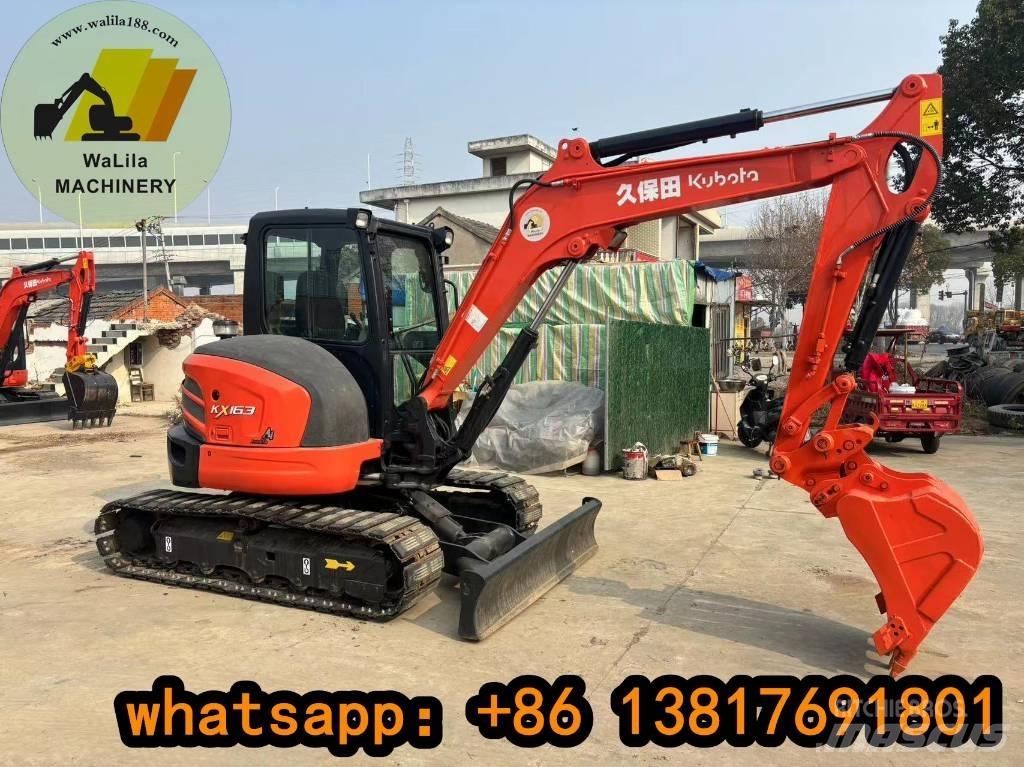 Kubota KX 163-5 Mini ekskavatörler, 7 tona dek