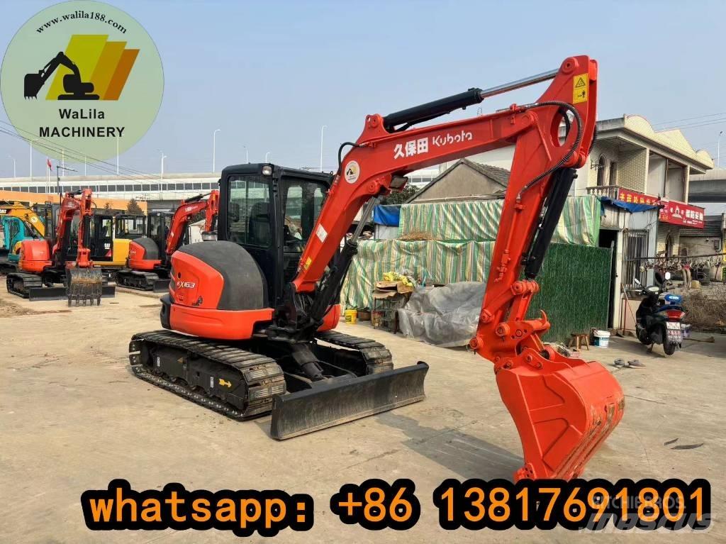 Kubota KX 163-5 Mini ekskavatörler, 7 tona dek