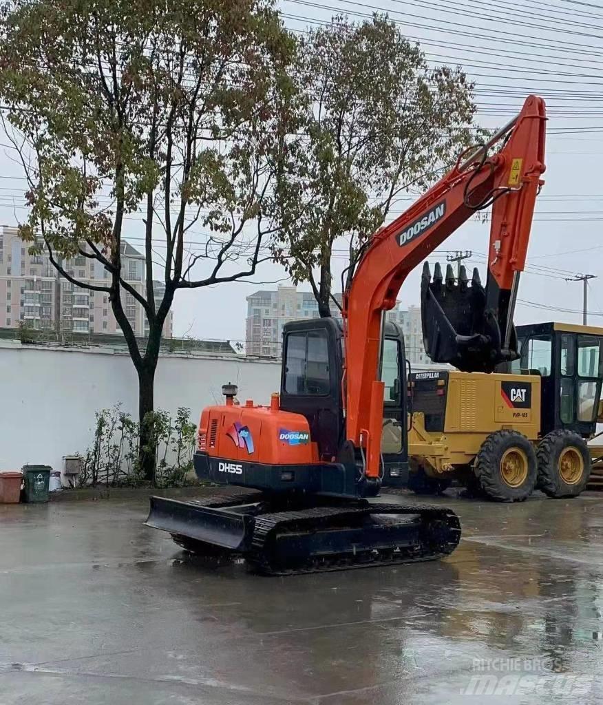 Doosan DH 55 Mini ekskavatörler, 7 tona dek