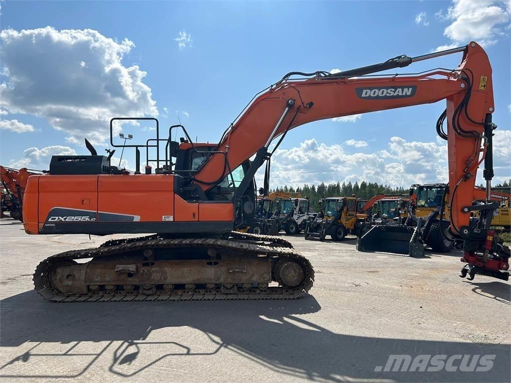 Doosan DX255LC-5 Paletli ekskavatörler