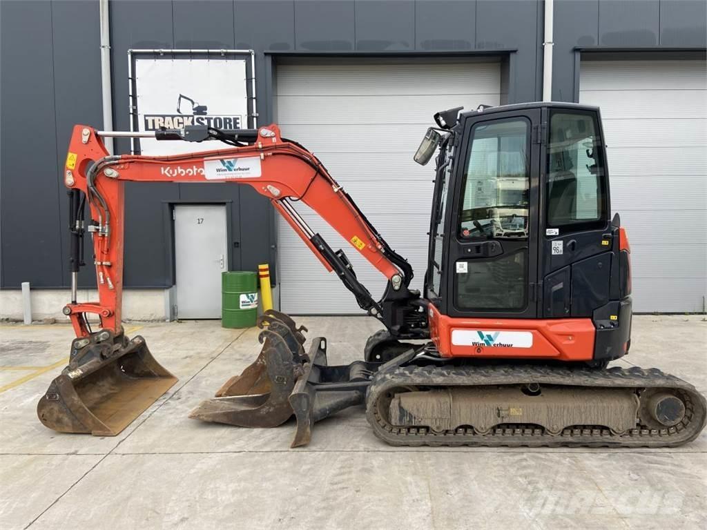 Kubota U50-5 (5022) Mini ekskavatörler, 7 tona dek